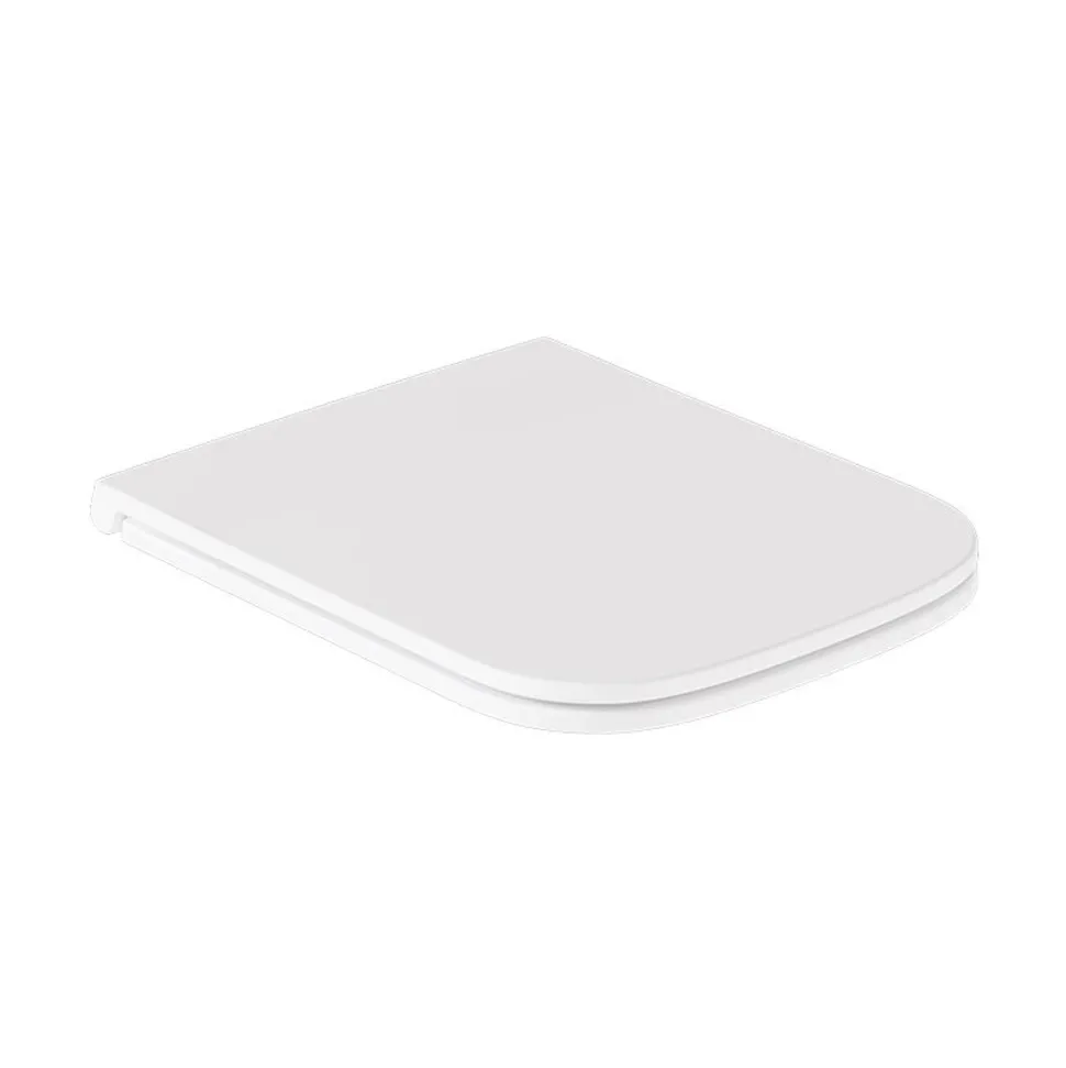 Vado Safari Slimline Soft Close Square Toilet Seat for Back to Wall & Wall Hung Toilet