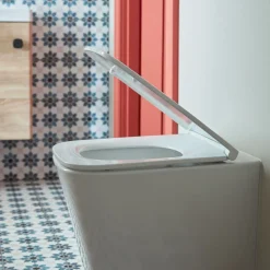 Vado Safari Square Back to Wall Toilet & Soft Close Slimline Seat