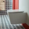 Vado Safari Square Wall Hung Toilet & Soft Close Slimline Seat