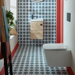 Vado Safari Square Wall Hung Toilet & Soft Close Slimline Seat