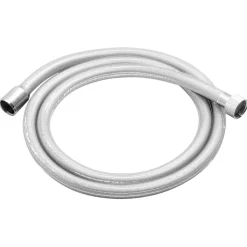 Vado Smoothflex Anti-Twist Silver Hose 1/2" x 1/2" Conical 150cm