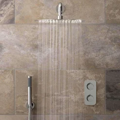 Vado Tablet Altitude Vertical Concealed Thermostatic Shower Valve Package 17