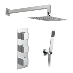 Vado Tablet Notion Vertical Concealed Thermostatic Shower Valve Package 13