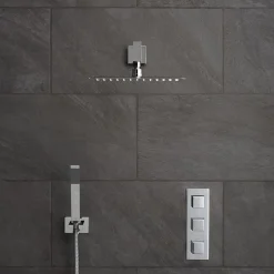 Vado Tablet Notion Vertical Concealed Thermostatic Shower Valve Package 13