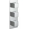 Vado Tablet Notion Vertical 3 Outlet Concealed Thermostatic Shower Valve