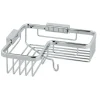 Vado Wall Mounted Corner Basket with Hook