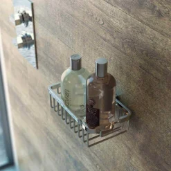 Vado Wall Mounted Medium Rectangular Deep Basket