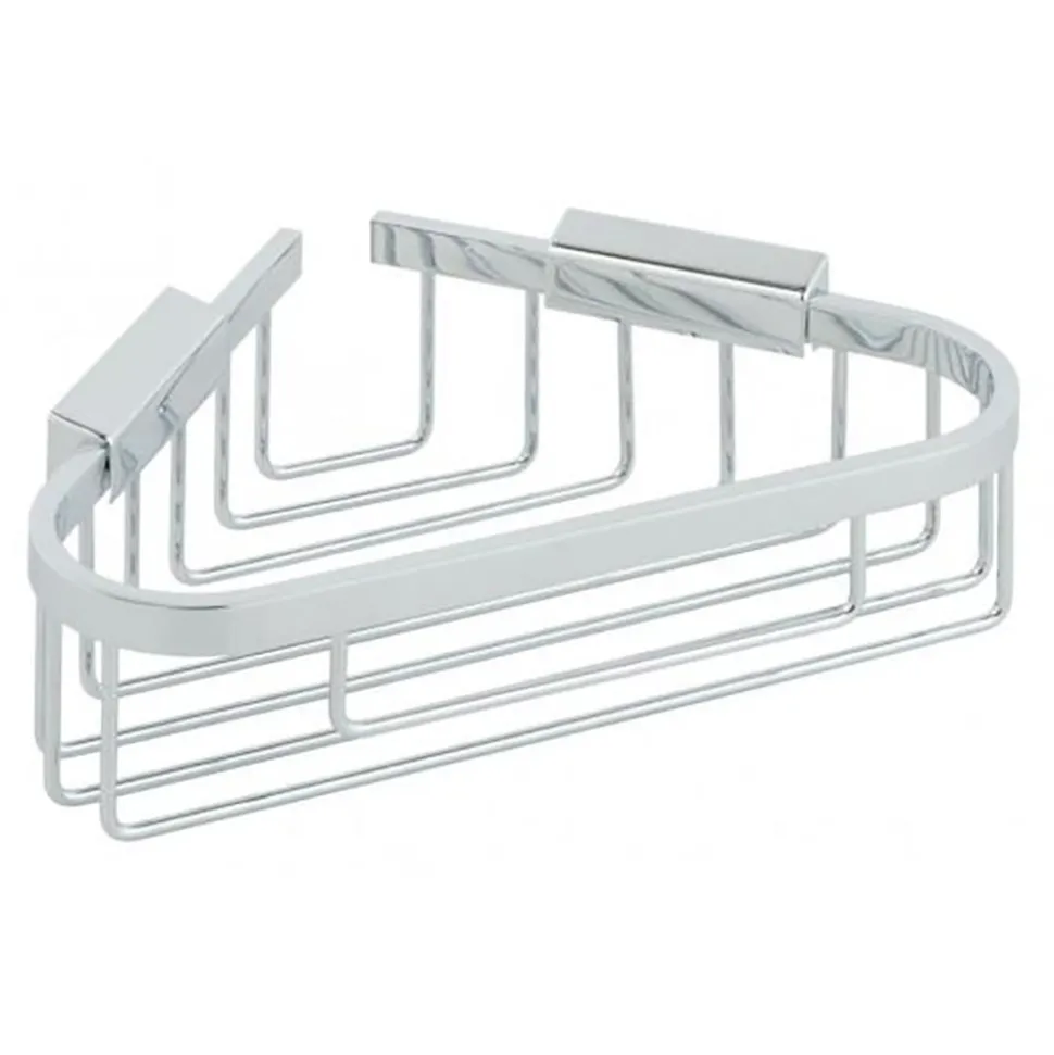 Vado Wall Mounted Medium Triangular Corner Basket