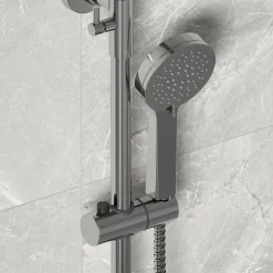 Vellamo Alpine Complete Bathroom Suite with Shower Bath & Rimless Toilet
