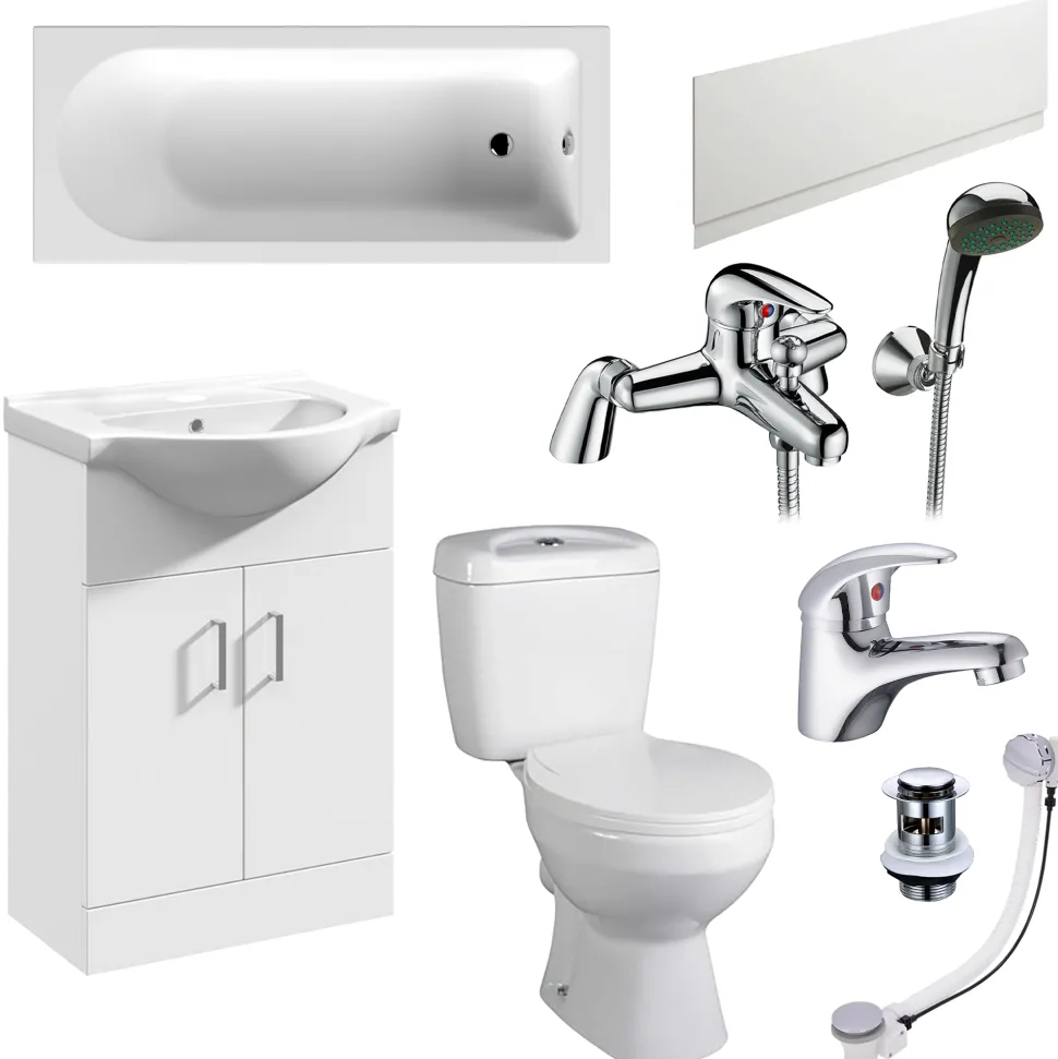 Vellamo Alpine Complete Bathroom Suite
