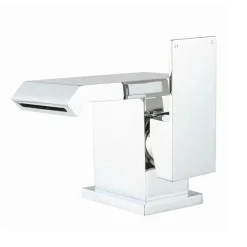 Vellamo Angel Waterfall Mono Basin Mixer with Clicker Waste