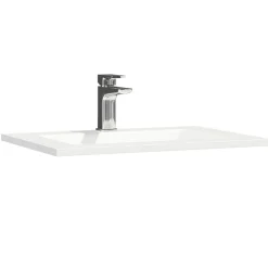 Vellamo Aspire 1100mm 2 Door Combination Basin & Toilet Unit - Matt Grey