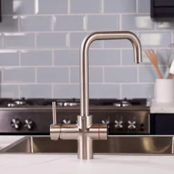 Vellamo Biometric 3-in-1 Fingerprint Instant Boiling Water Tap with WRAS-Approved Boiler & Filter