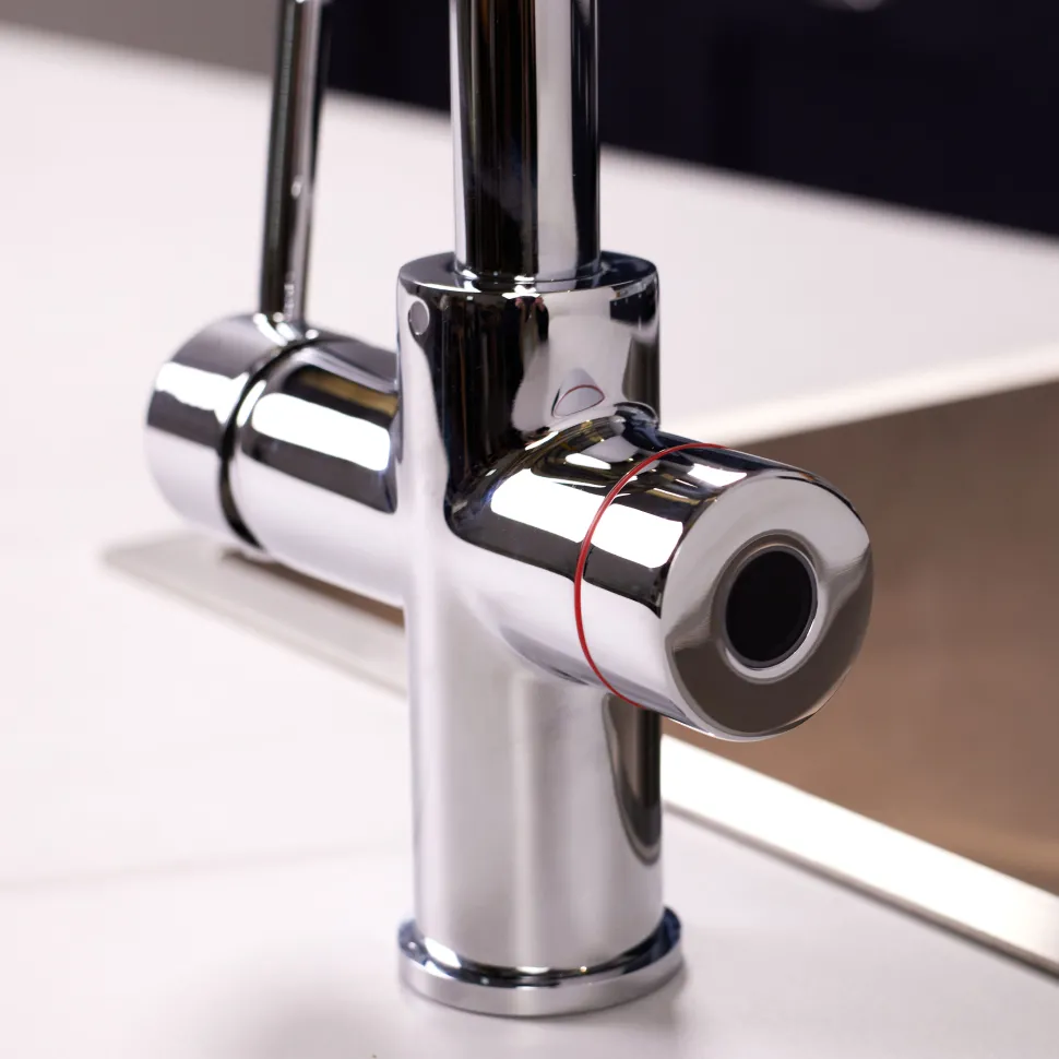 Vellamo Biometric 3-in-1 Fingerprint Instant Boiling Water Tap with WRAS-Approved Boiler & Filter