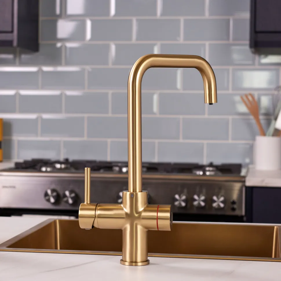 Vellamo Biometric 3-in-1 Fingerprint Instant Boiling Water Tap with WRAS-Approved Boiler & Filter