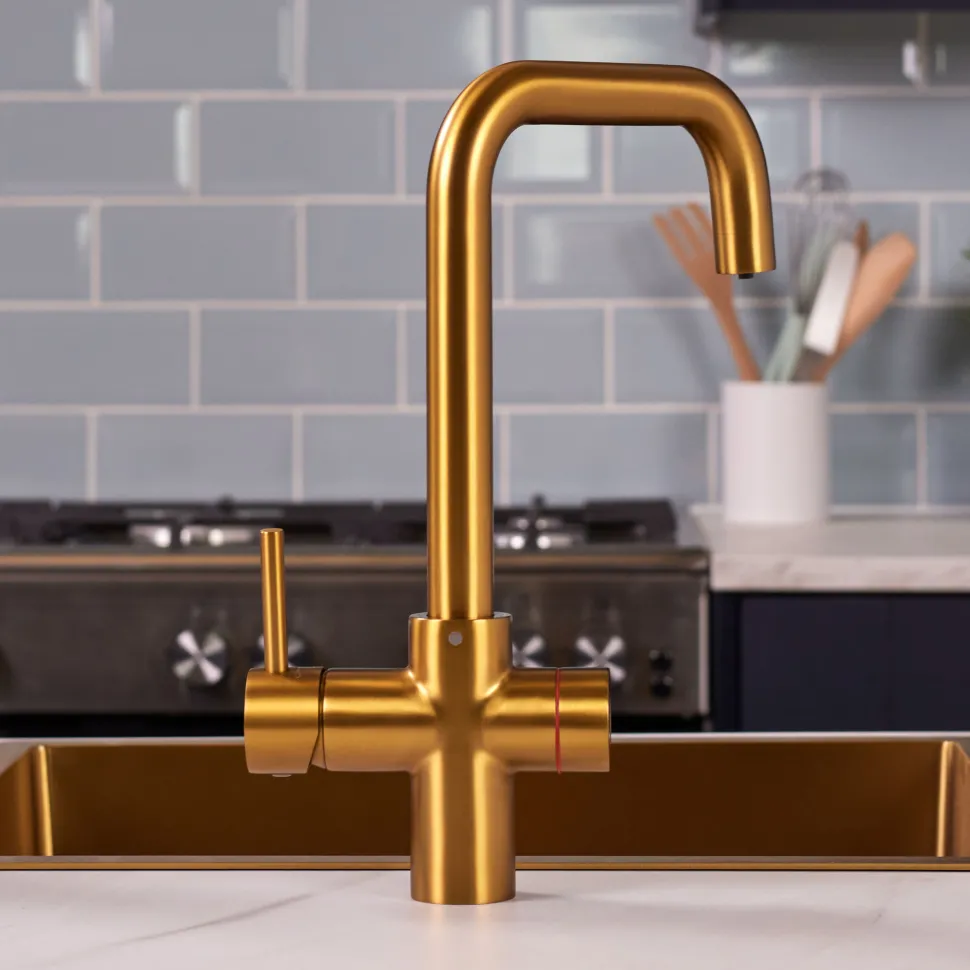 Vellamo Biometric 4-in-1 Fingerprint Instant Boiling Water Tap with WRAS-Approved Boiler & Filter