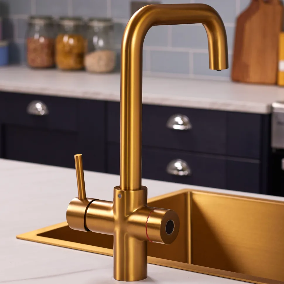 Vellamo Biometric 4-in-1 Fingerprint Instant Boiling Water Tap with WRAS-Approved Boiler & Filter