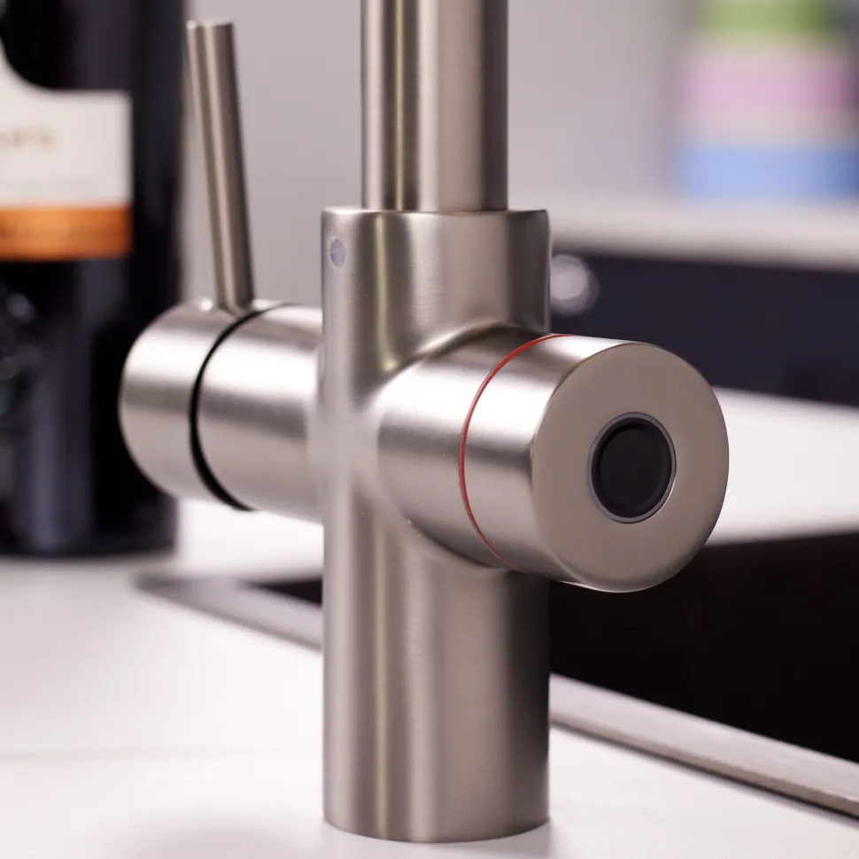 Vellamo Biometric 4-in-1 Fingerprint Instant Boiling Water Tap with WRAS-Approved Boiler & Filter
