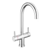 Vellamo Caspian Dual Lever Mono Kitchen Mixer