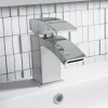 Vellamo City Chrome Basin Mixer Tap & Waste