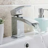 Vellamo City Chrome Mini Basin Mixer Tap & Waste