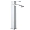 Vellamo City Tall Chrome High Rise Basin Tap