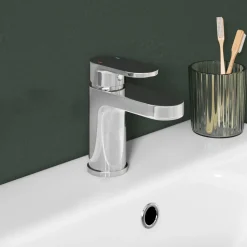 Vellamo Connect Basin Mixer Tap & Waste