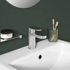 Vellamo Connect Basin Mixer Tap & Waste