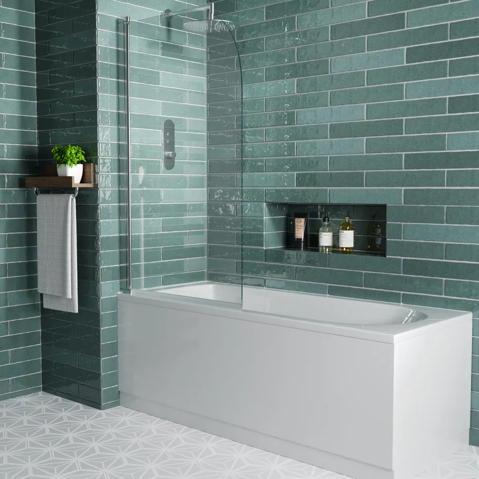 Vellamo Connect Complete Bathroom Suite with Shower Bath
