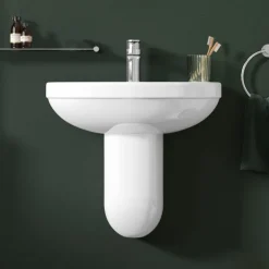 Vellamo Connect 555mm Semi Pedestal & Basin