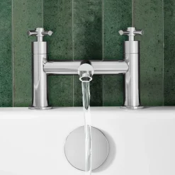 Vellamo Cross Bath Filler - Crosshead Handles