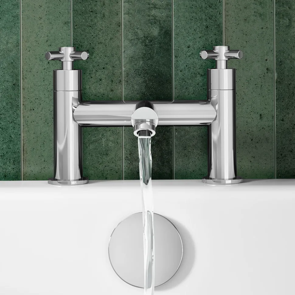 Vellamo Cross Bath Filler - Crosshead Handles