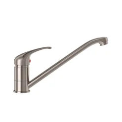 Vellamo Echo Single Lever Mono Kitchen Mixer - Brushed Nickel