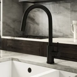 Vellamo Eclipse Concealed Pull Out Spray Single Lever Mono Kitchen Mixer Tap