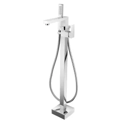 Vellamo Forte Freestanding Bath Shower Mixer with Shower Kit
