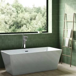 Vellamo Forte Freestanding Bath Shower Mixer with Shower Kit