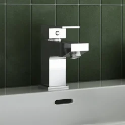 Vellamo Forte Mono Basin Mixer Tap & Waste