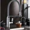 Vellamo Icon Kitchen Tap with Flexible Pull-Away Head - Chrome