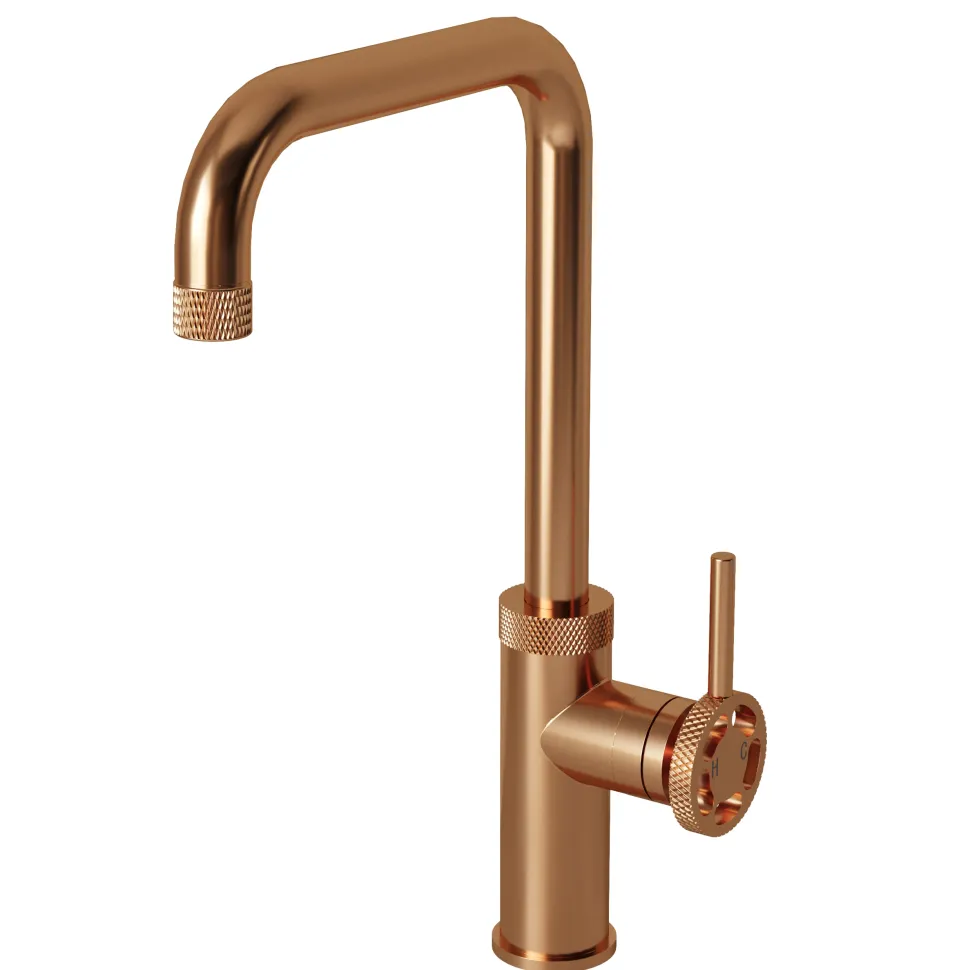 Vellamo Industrial Single Lever Mono Kitchen Mixer Tap