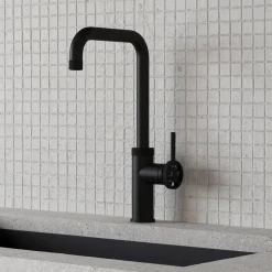 Vellamo Industrial Single Lever Mono Kitchen Mixer Tap