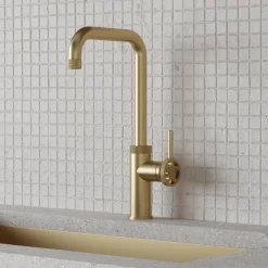 Vellamo Industrial Single Lever Mono Kitchen Mixer Tap