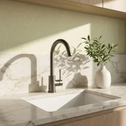 Vellamo Kara Single Lever Mono Kitchen Mixer Tap - Gunmetal