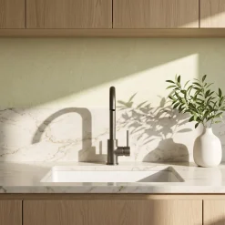 Vellamo Kara Single Lever Mono Kitchen Mixer Tap - Gunmetal