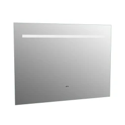 Vellamo LED Illuminated Bathroom Mirror with Demister Pad & Shaver Socket - 600 x 800mm