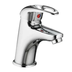 Vellamo Loop Basin Mixer with Clicker Waste