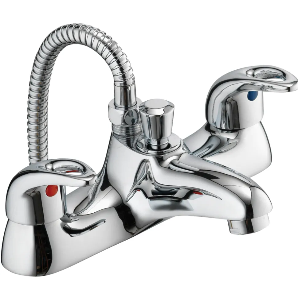 Vellamo Loop Bath Shower Mixer with Shower Kit
