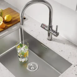 Vellamo Luna 4-in-1 Pull Out Instant Boiling Water Tap with Boiler & Filter