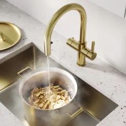 Vellamo Luna 4-in-1 Pull Out Instant Boiling Water Tap with Boiler & Filter