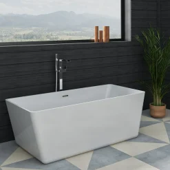 Vellamo Maya Floor Mounted Waterfall Bath Filler