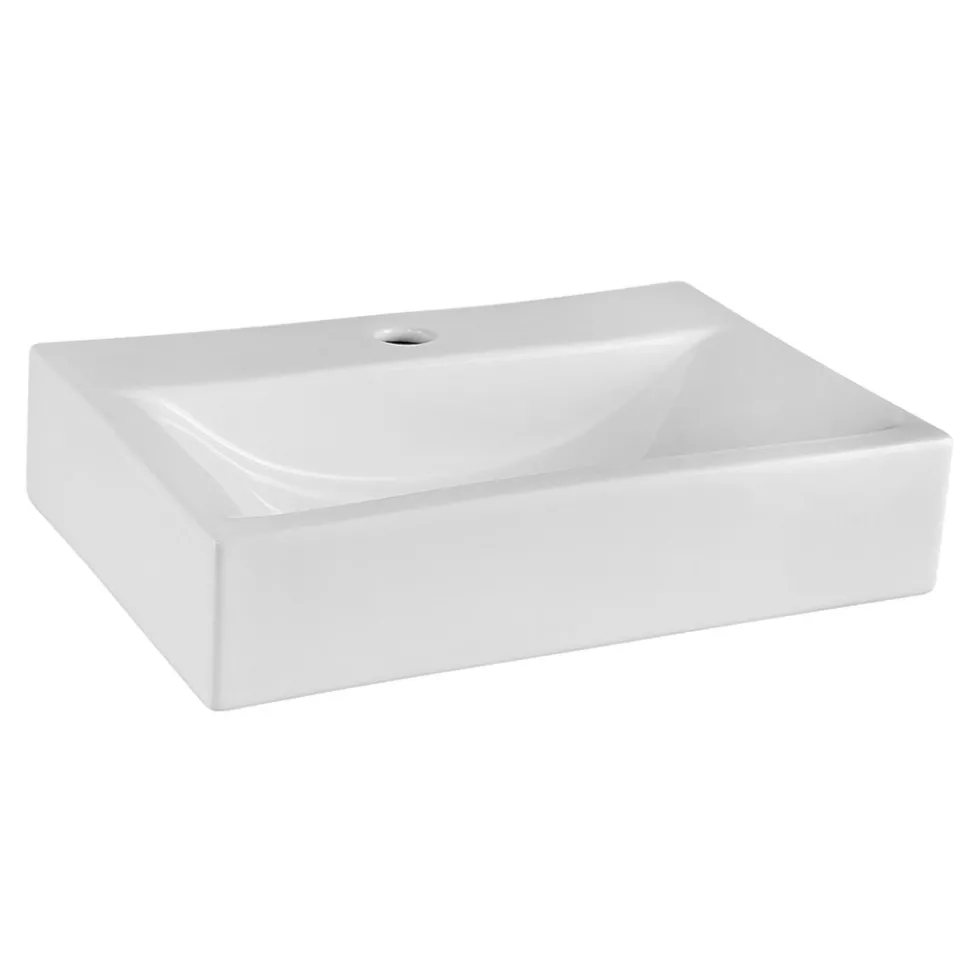 Vellamo 460mm Rectangular Countertop Basin